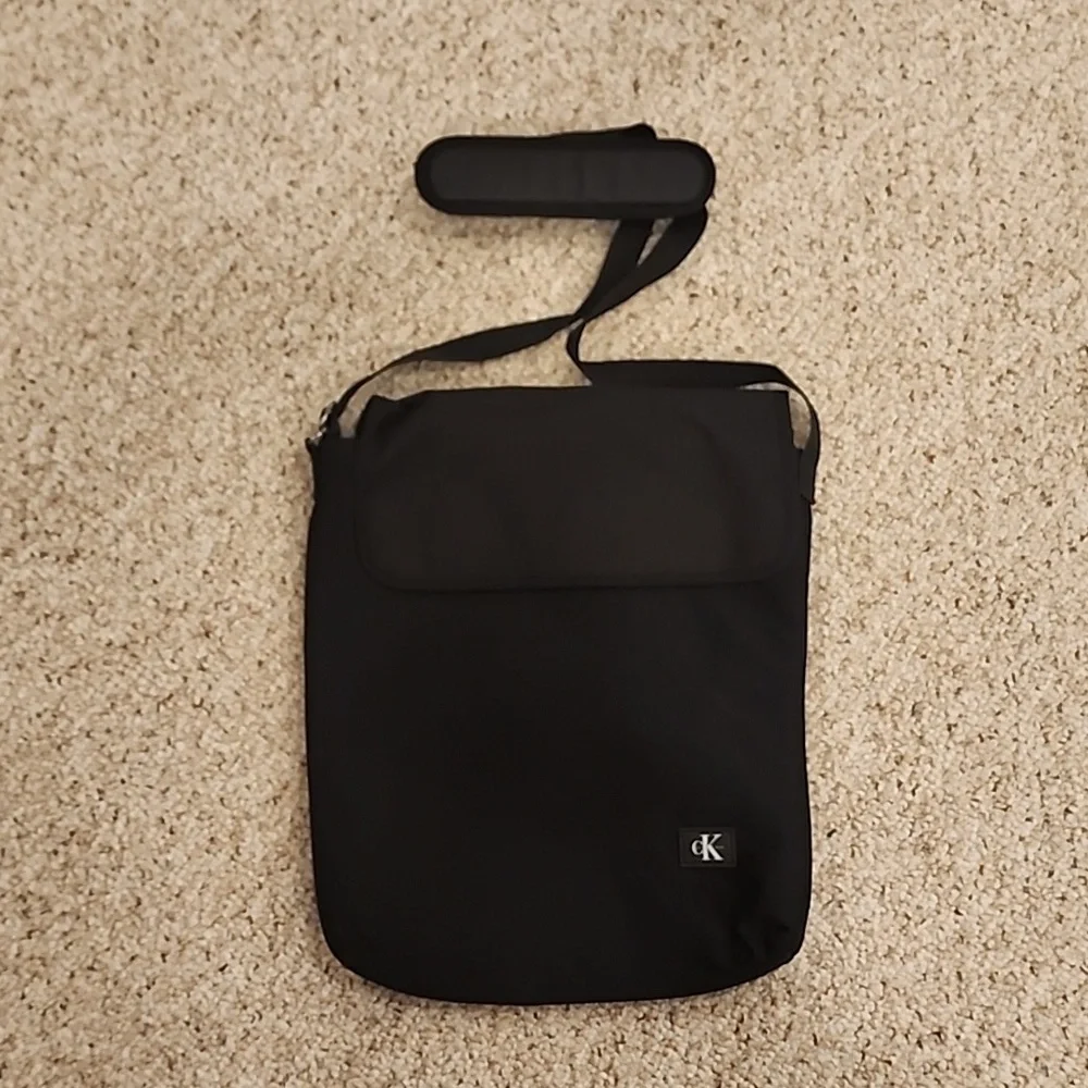 Calvin Klein Black Messenger Bag